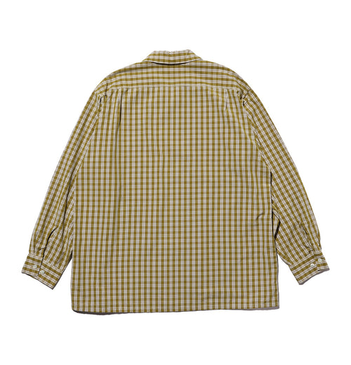 Open Collar 80/2 Madras Shirt