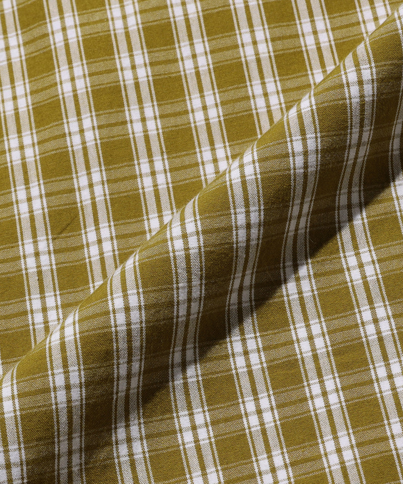 Open Collar 80/2 Madras Shirt