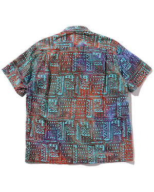  Open Collar Short Sleeve Shirt 