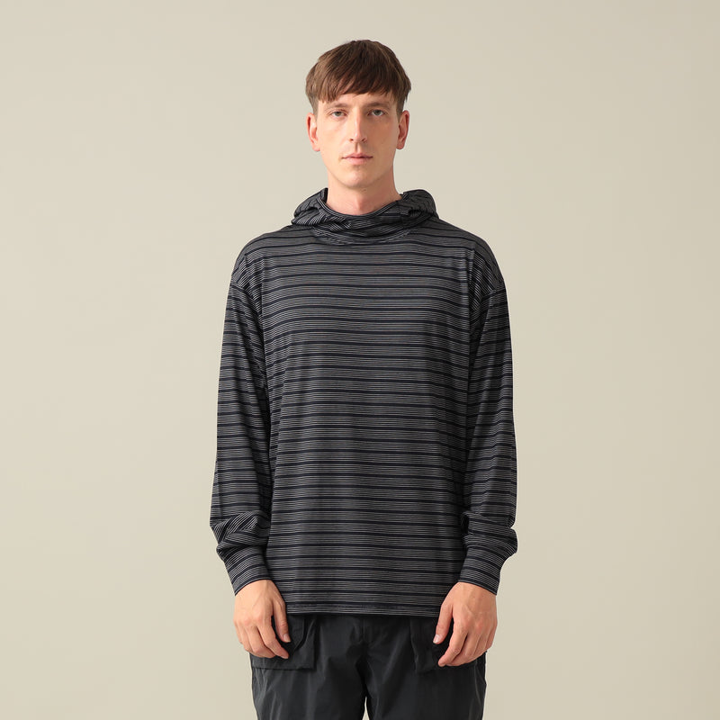 Ozzie Wool Striped Hoodie