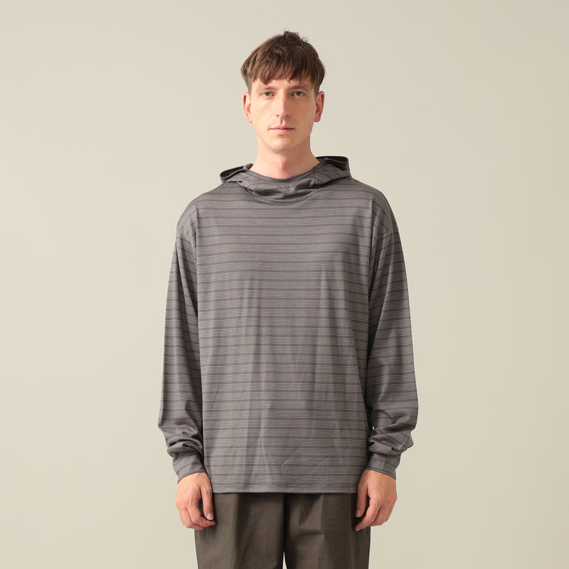 Ozzie Wool Striped Hoodie
