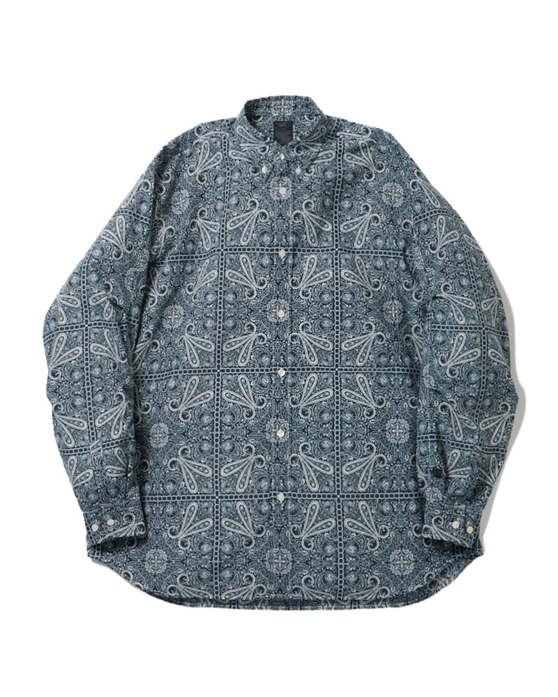 Paisley Tech Button Down