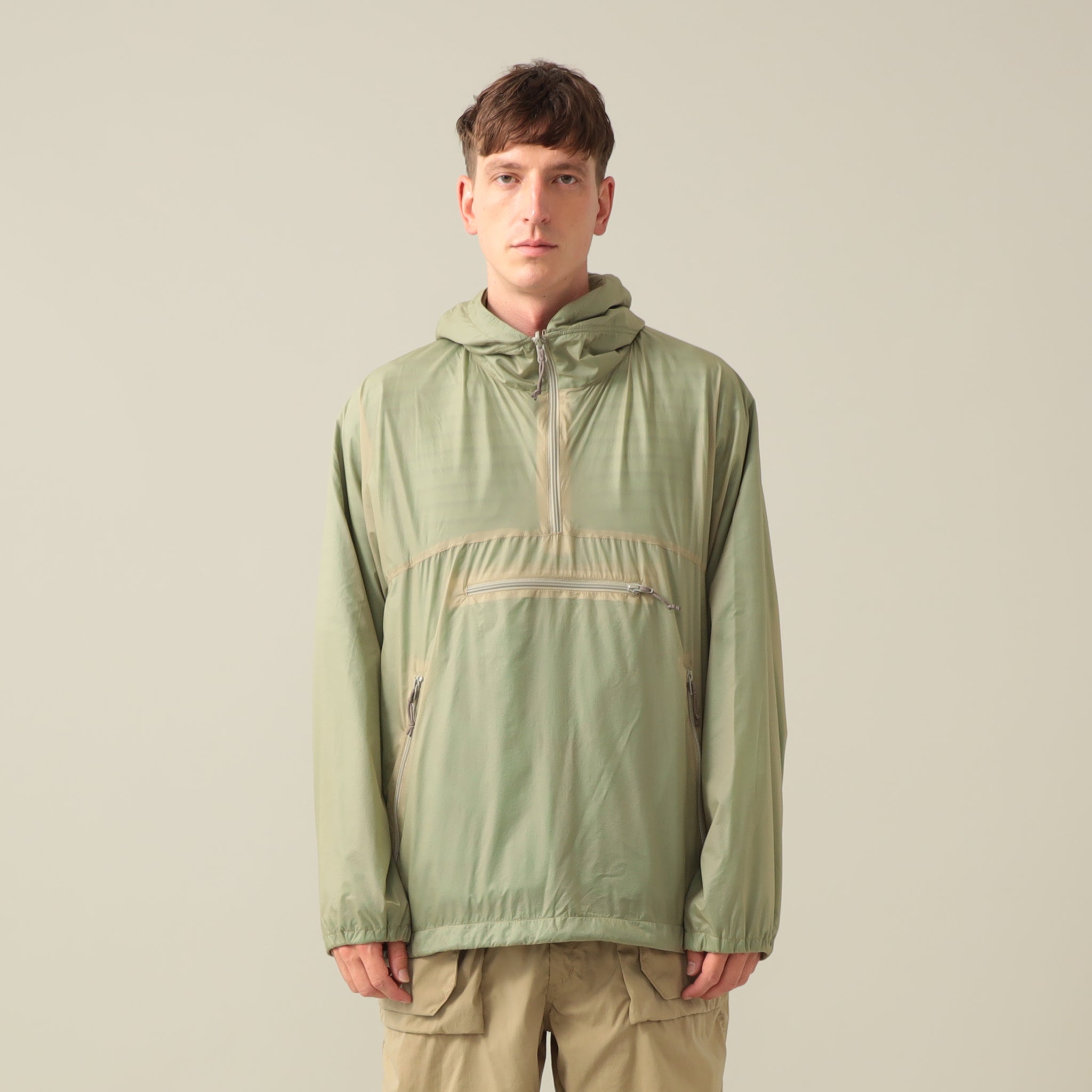 エンジニアードガーメンツPilgrim Surf+Supplyアノラックパーカー Pike Nylon Ripstop Anorak