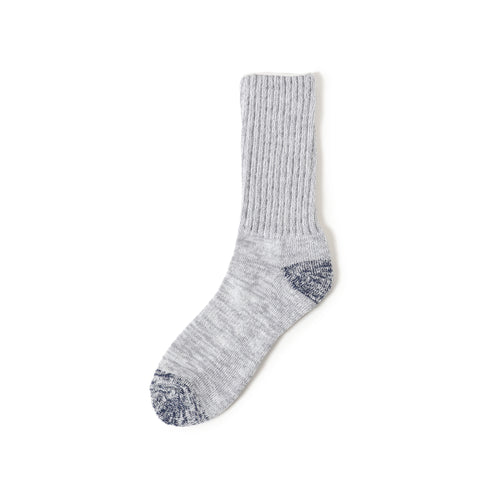 Ribbed Crew Socks