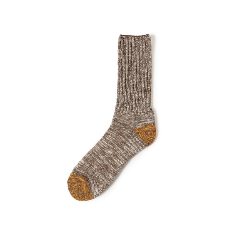 Ribbed Crew Socks