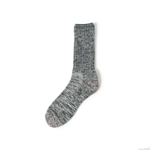  Ribbed Crew Socks 