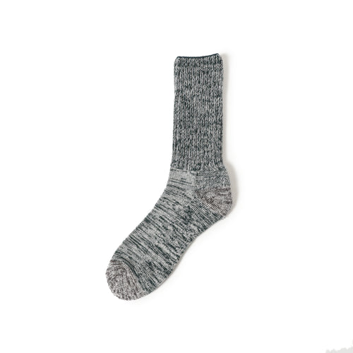 Ribbed Crew Socks