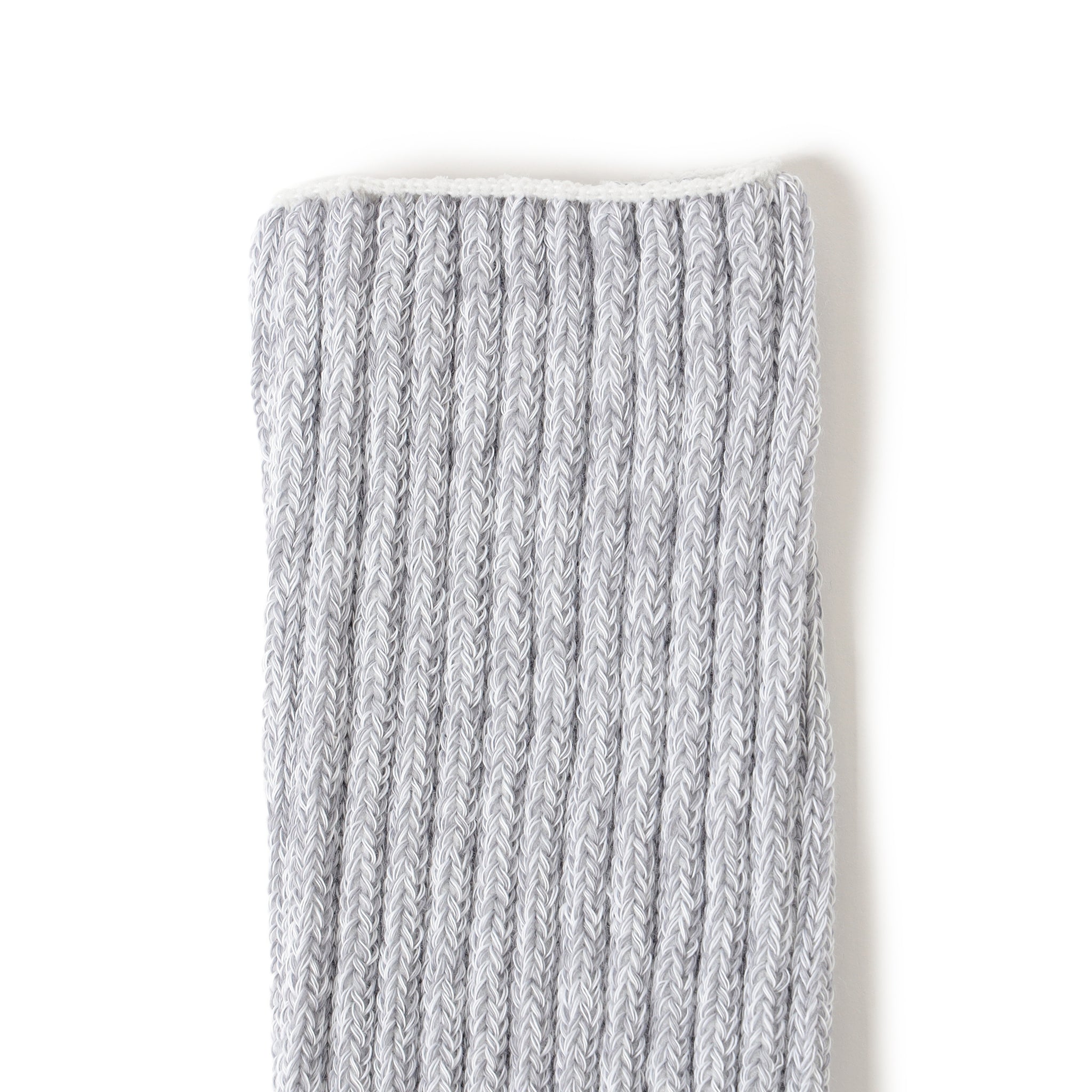 Ribbed Crew Socks