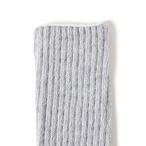 Ribbed Crew Socks