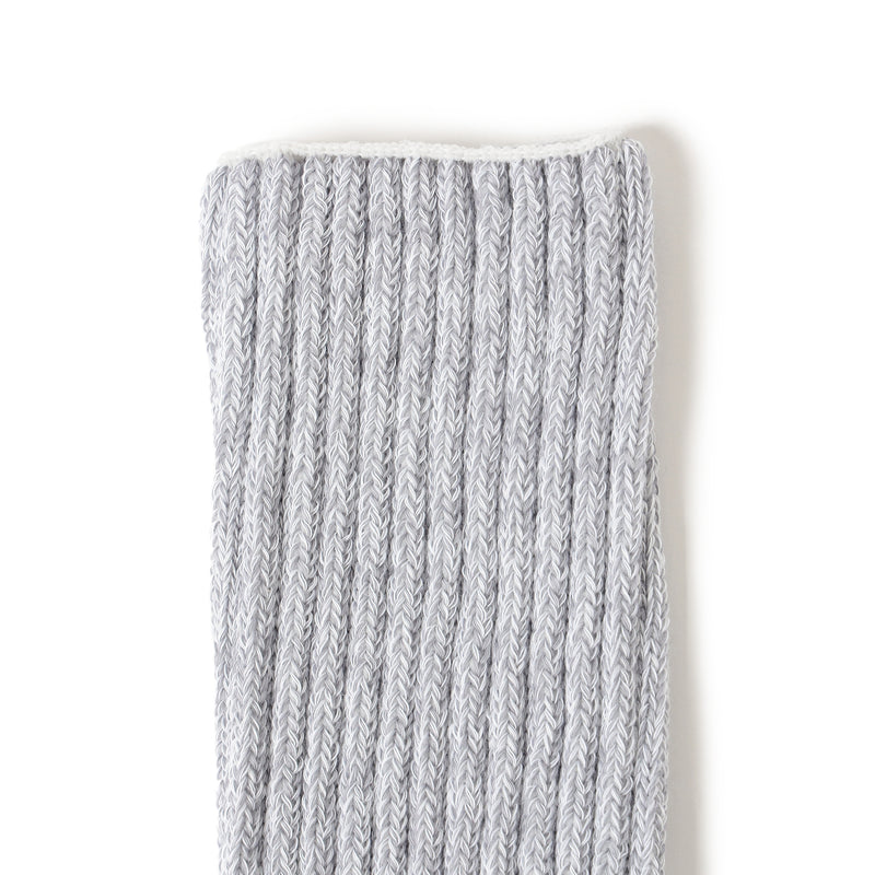 Ribbed Crew Socks