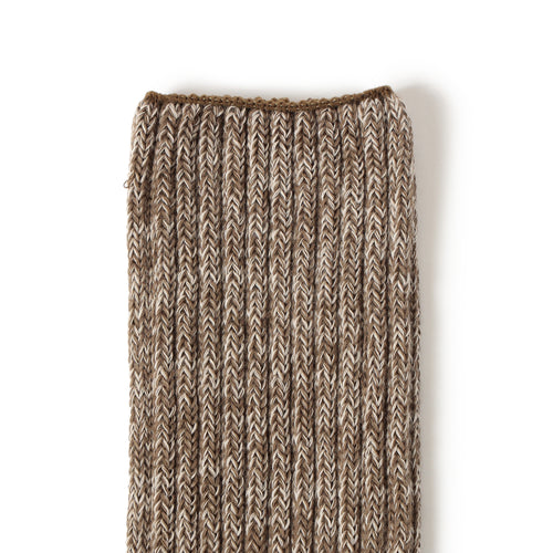 Ribbed Crew Socks