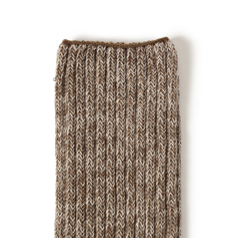 Ribbed Crew Socks