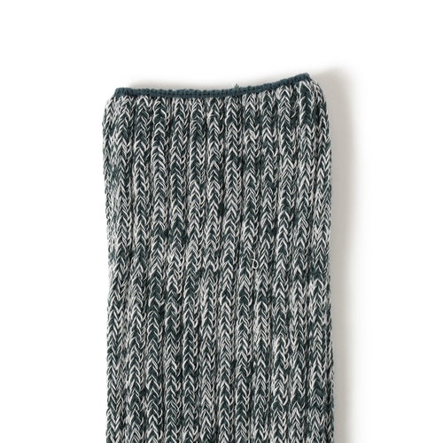 Ribbed Crew Socks