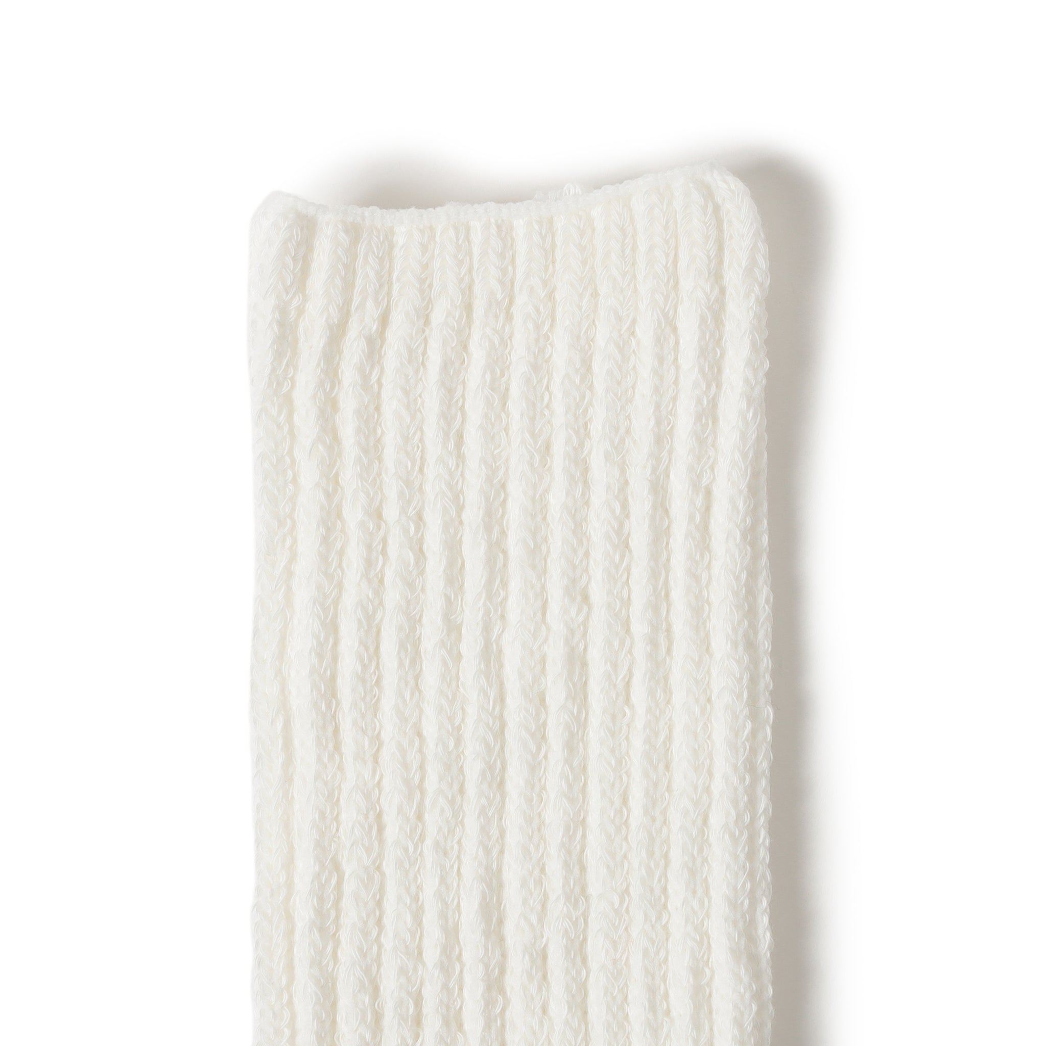 Ribbed Crew Socks