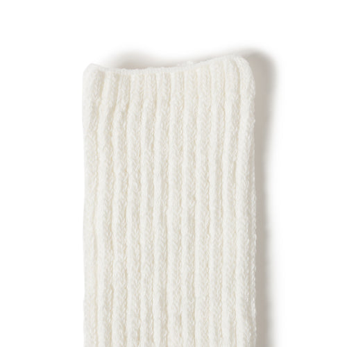 Ribbed Crew Socks