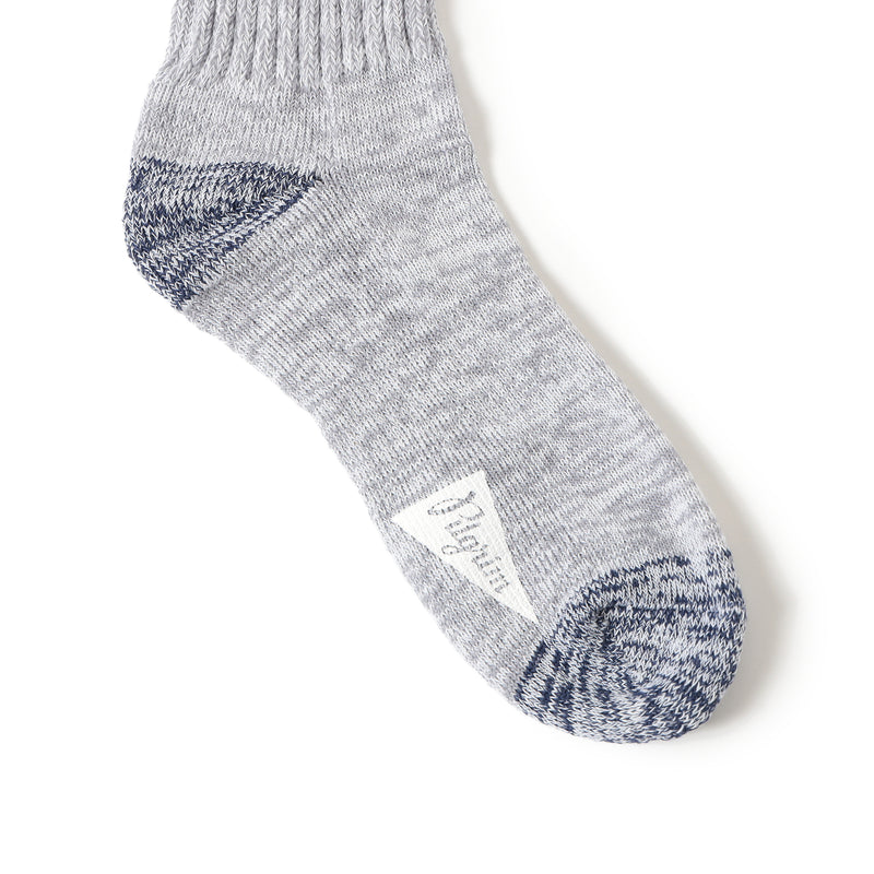 Ribbed Crew Socks