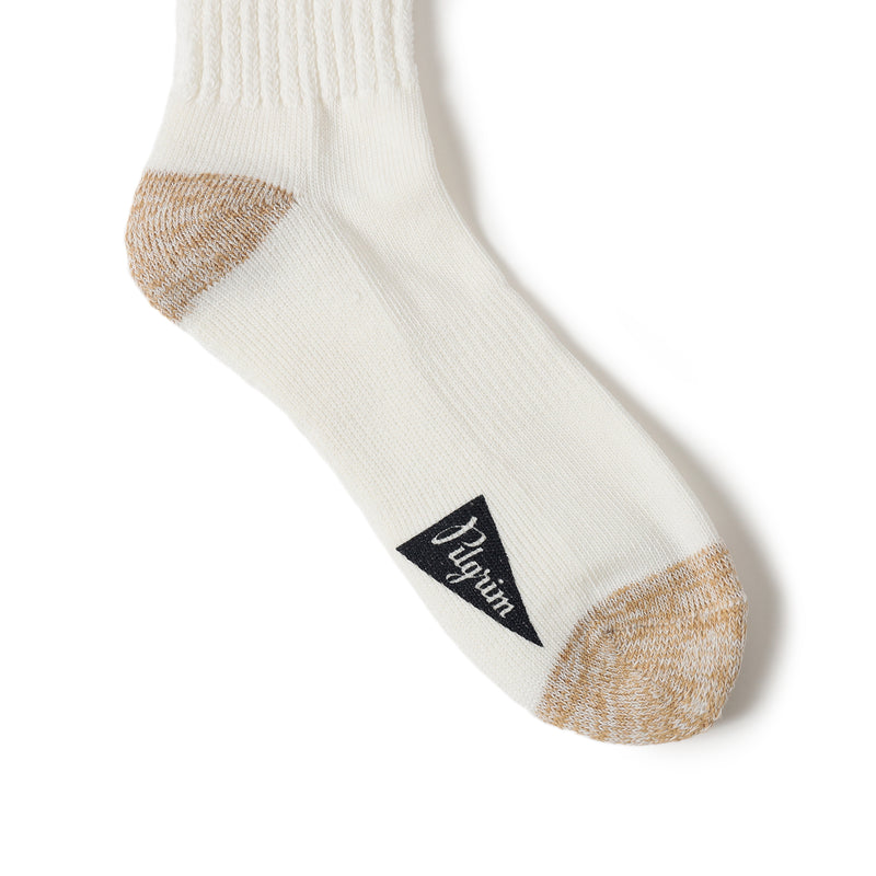 Ribbed Crew Socks