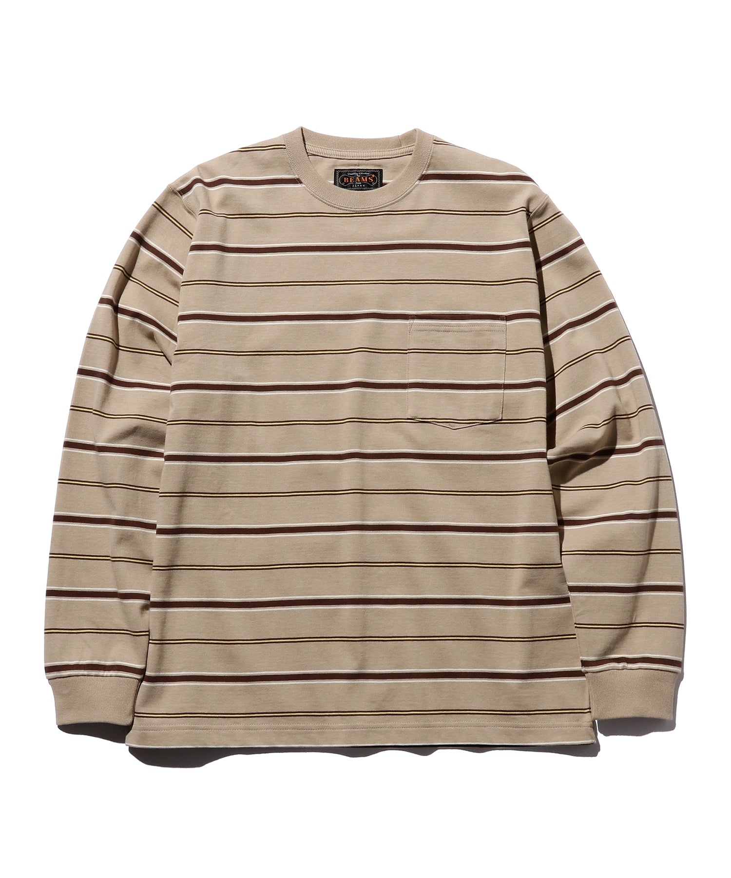 Pocket Tee Multi Stripe