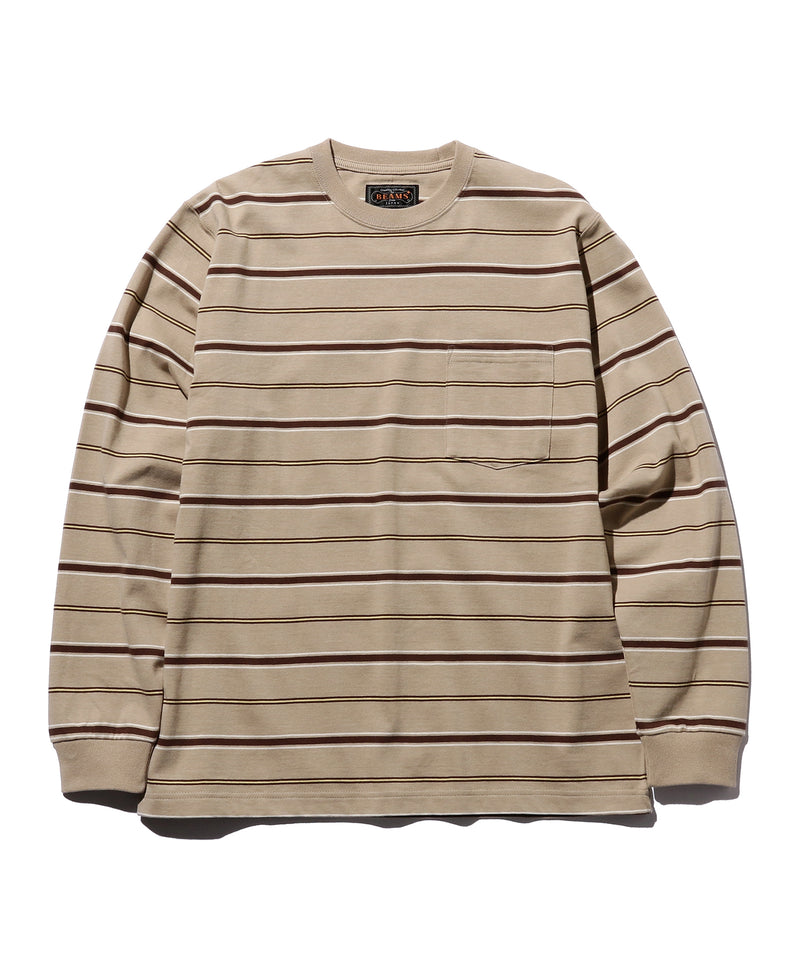 Pocket Tee Multi Stripe