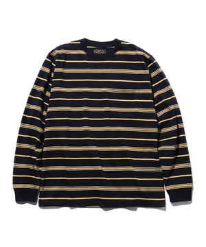  Pocket Tee Multi Stripe 