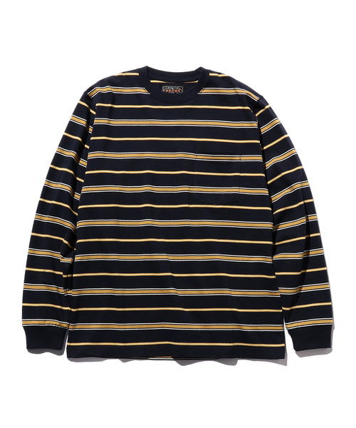 Pocket Tee Multi Stripe