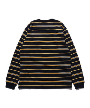 Pocket Tee Multi Stripe 