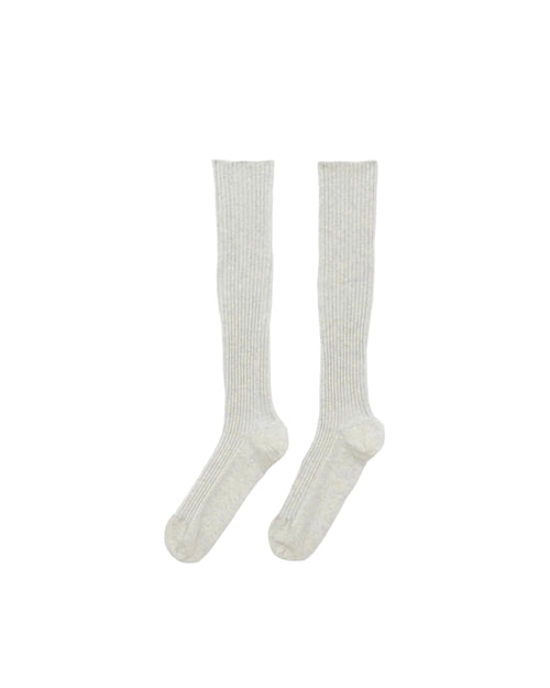 Rib Knee Socks