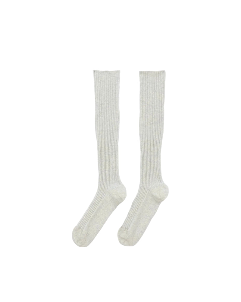Rib Knee Socks