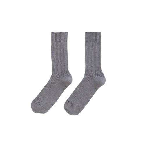 Rib Overankle Socks