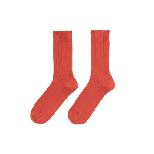 Rib Overankle Socks