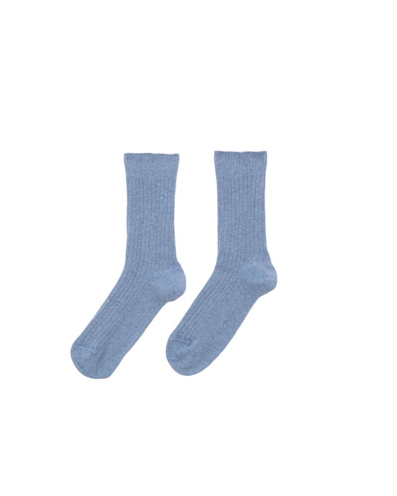 Rib Overankle Socks