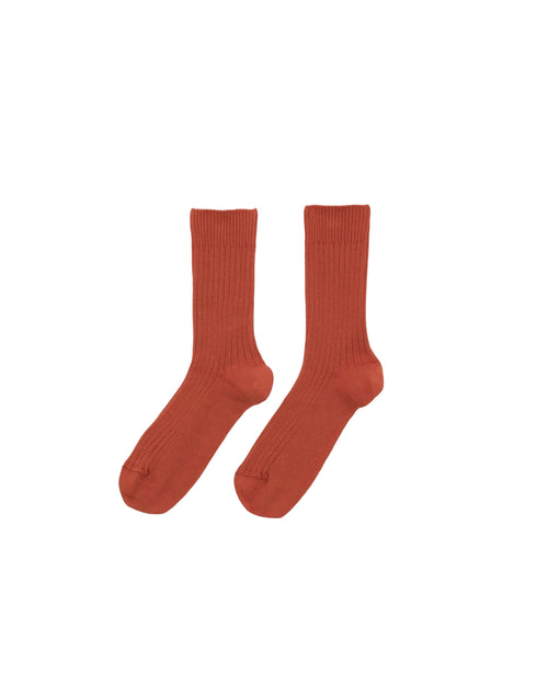 Rib Overankle Socks