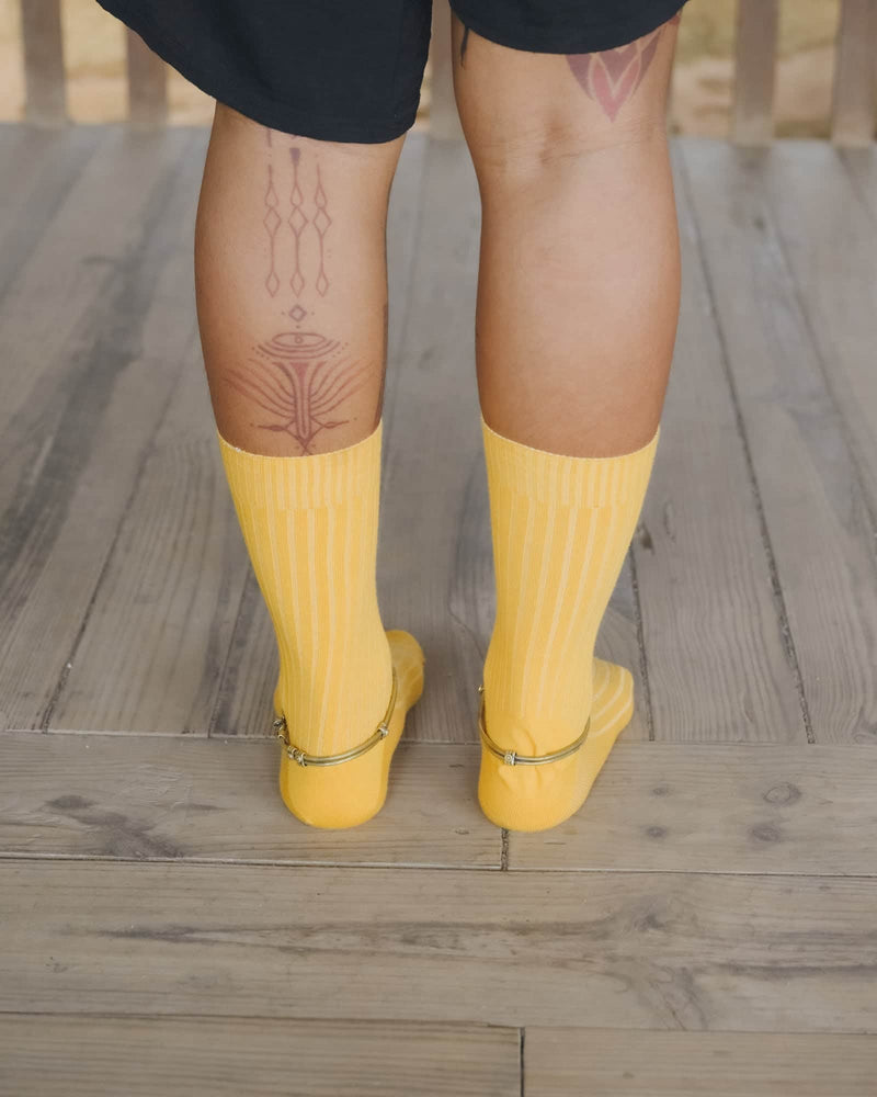 Rib Overankle Socks