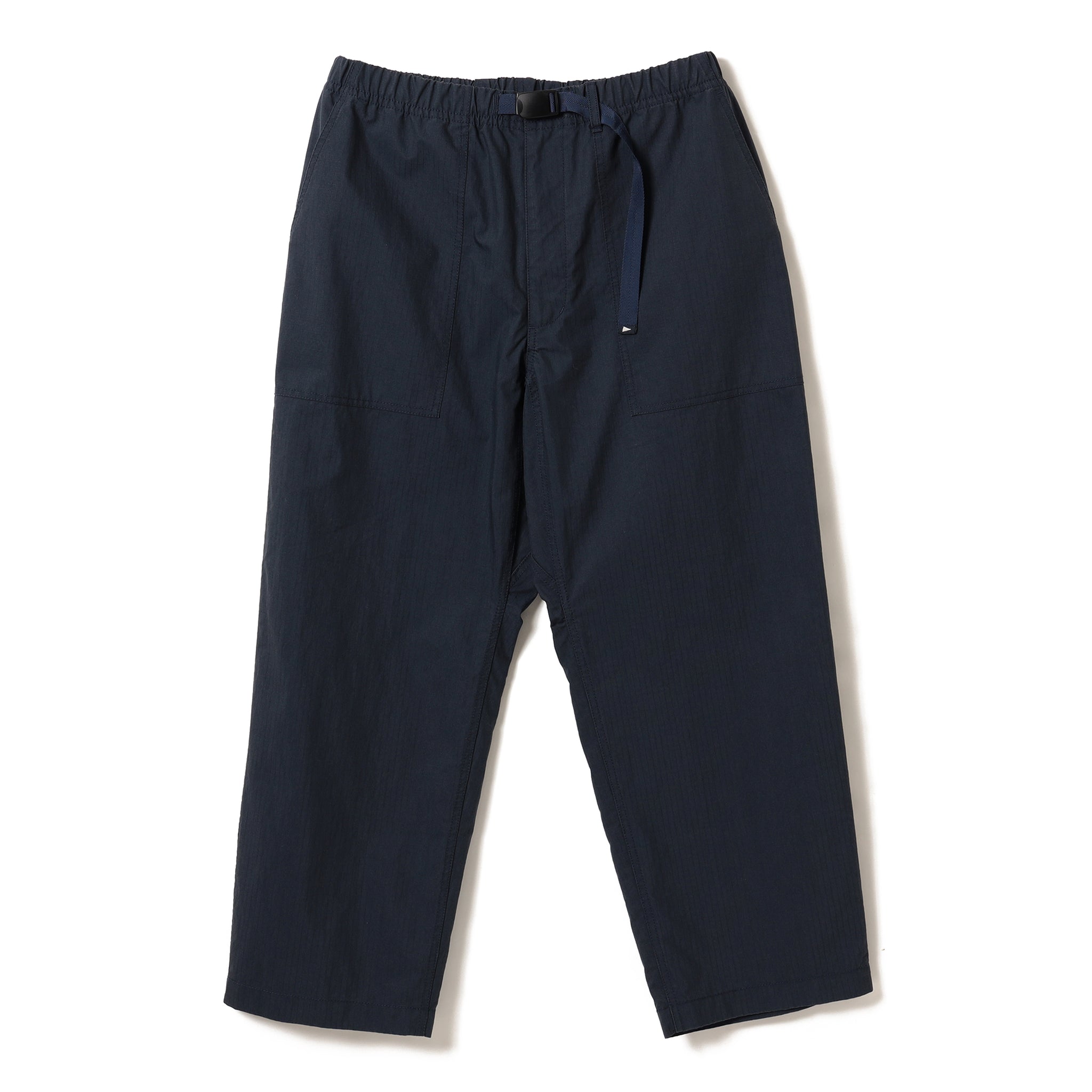 SALUÉ サルエ　エッグチノパンツ ブラック Salathe NC Straight Pant