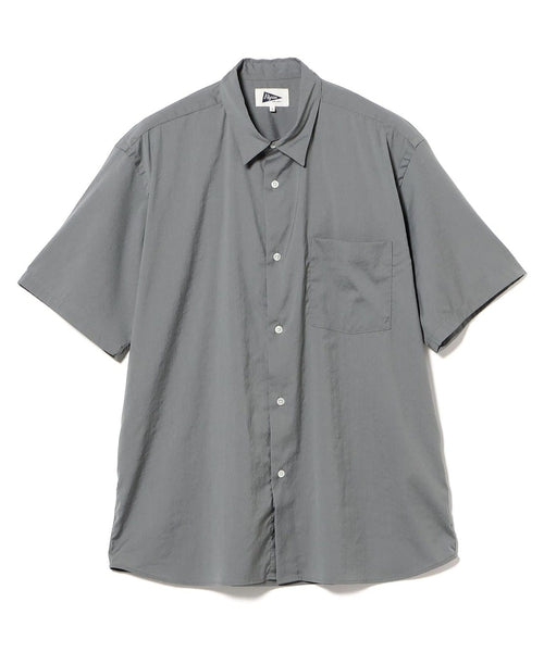 Serra Short Sleeve Tropical Wool Shirt
