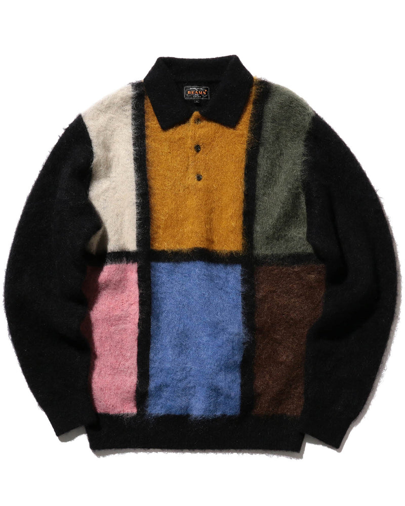 Shaggy Knit Polo