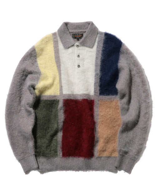Shaggy Knit Polo