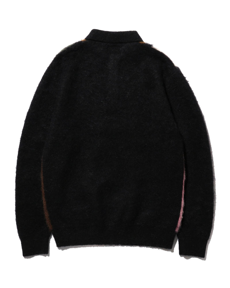 Shaggy Knit Polo