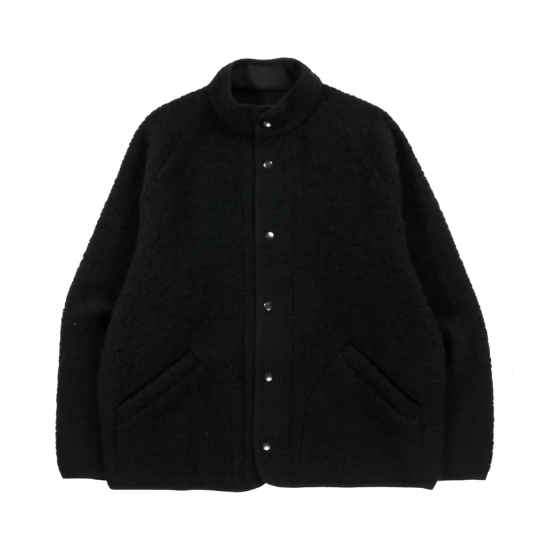 Shaggy Wool Contour Jacket