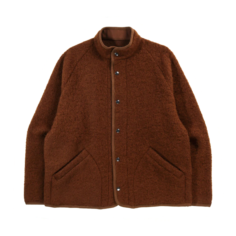 Shaggy Wool Contour Jacket