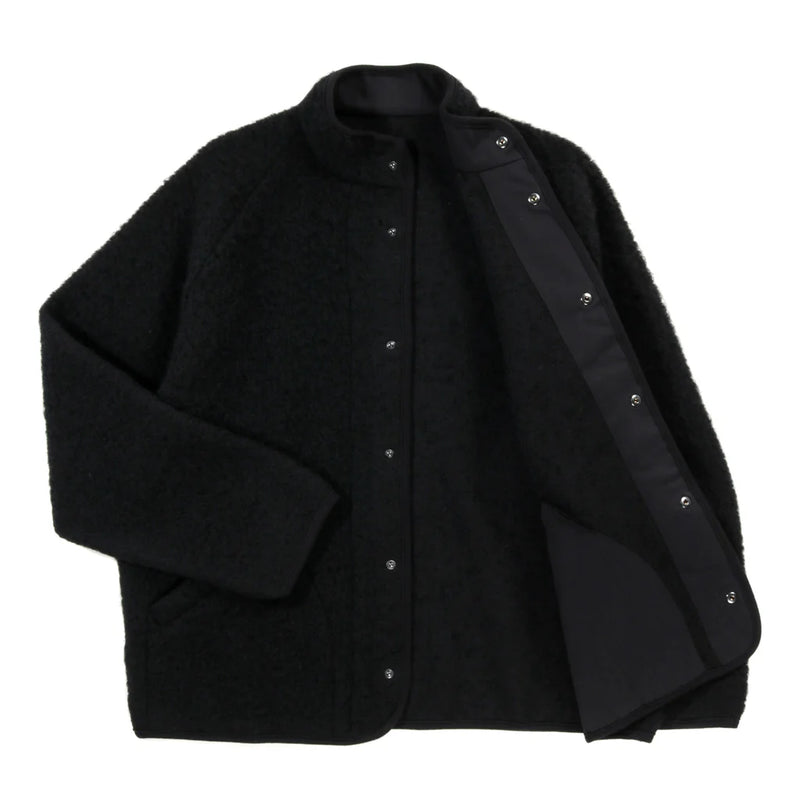 Shaggy Wool Contour Jacket