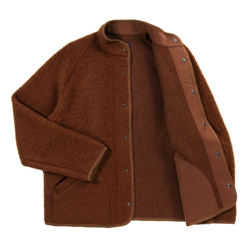 Shaggy Wool Contour Jacket