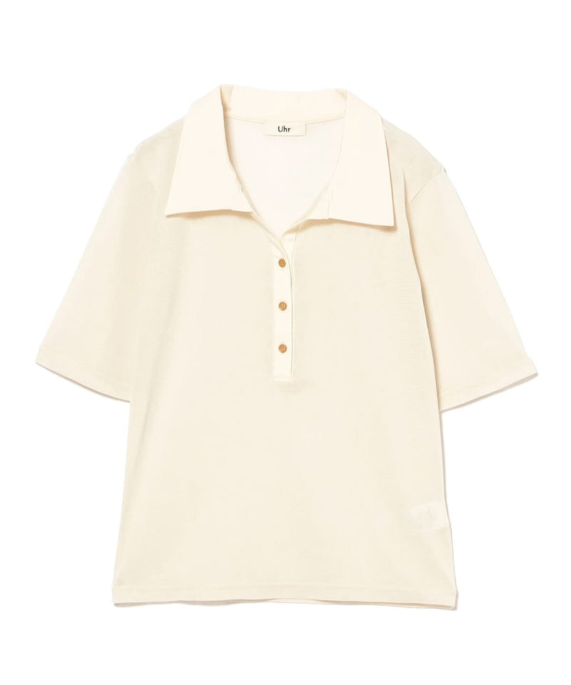 Sheer Tulle Polo