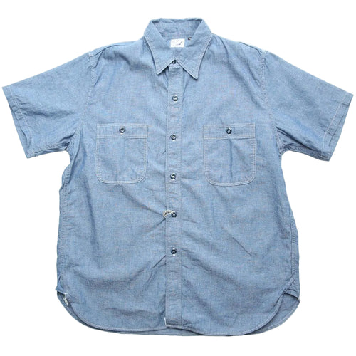 Short Sleeve Chambray Work Shirt
