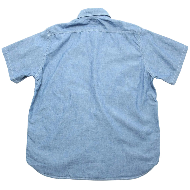 Short Sleeve Chambray Work Shirt