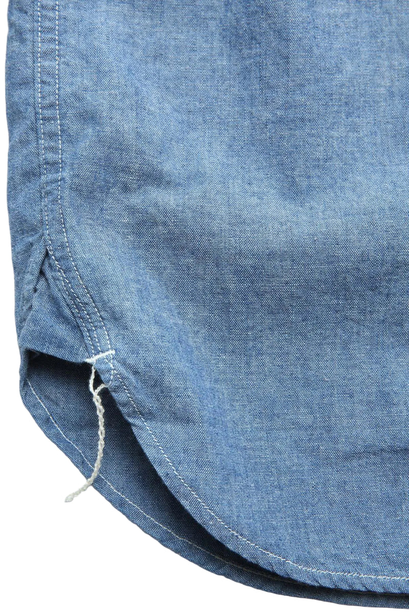 Short Sleeve Chambray Work Shirt