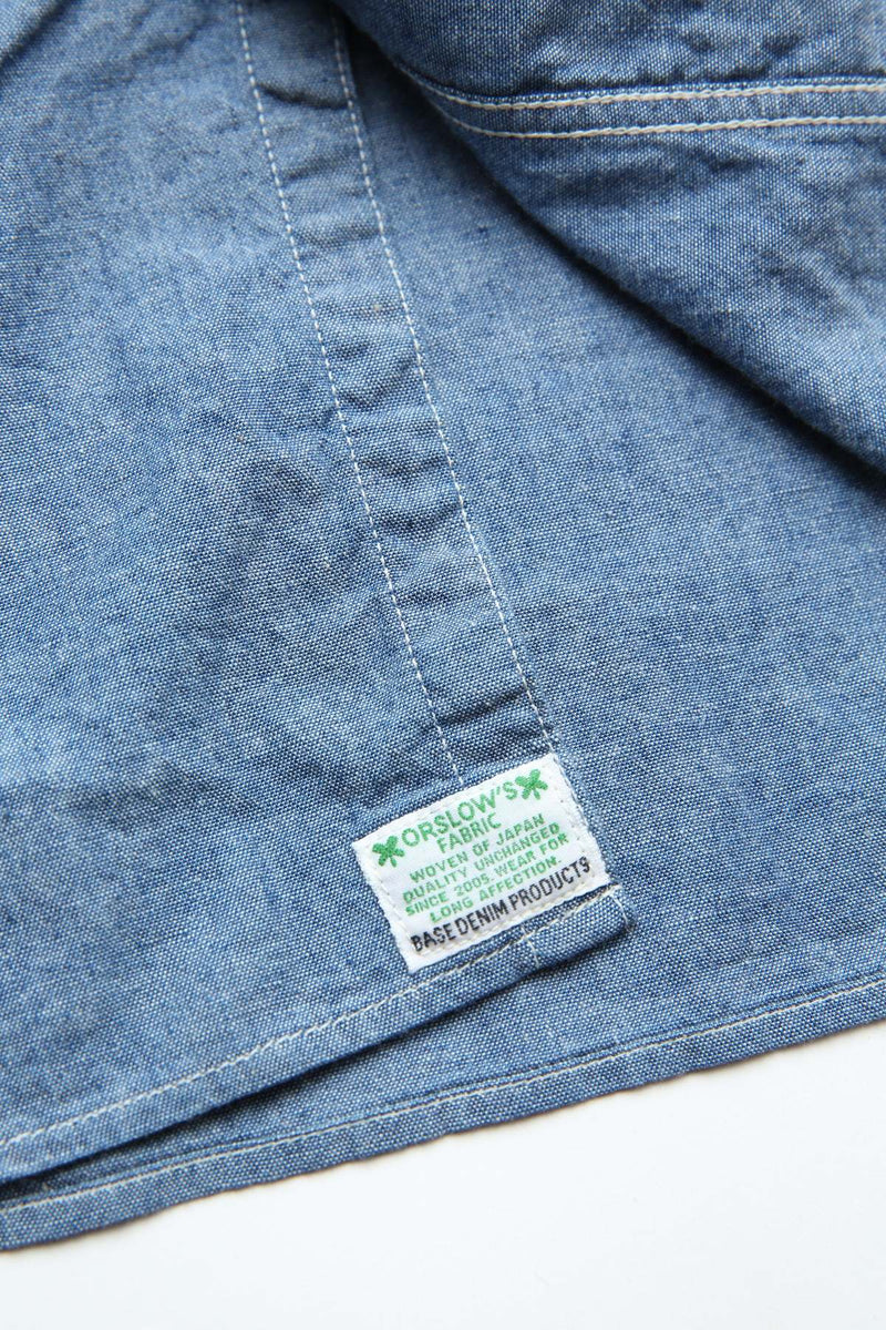 Short Sleeve Chambray Work Shirt