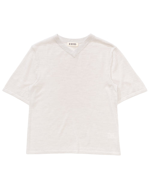 Short Sleeve V Neck