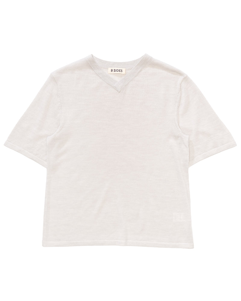 Short Sleeve V Neck