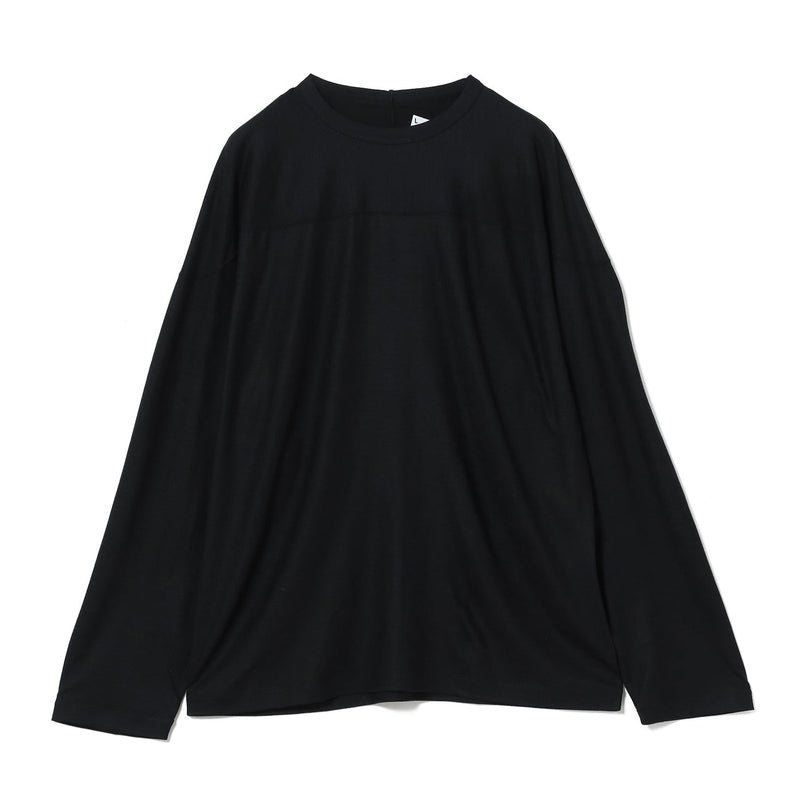 Teddy Wool Jersey Long Sleeve Tee